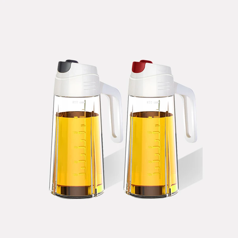 Automatic switch and leakage-proof barbecue glass oil bottle large-volume 630ml olive oil dispenser
Automatic switch and leakage-proof barbecue glass oil bottle large-volume 630ml olive oil dispenser