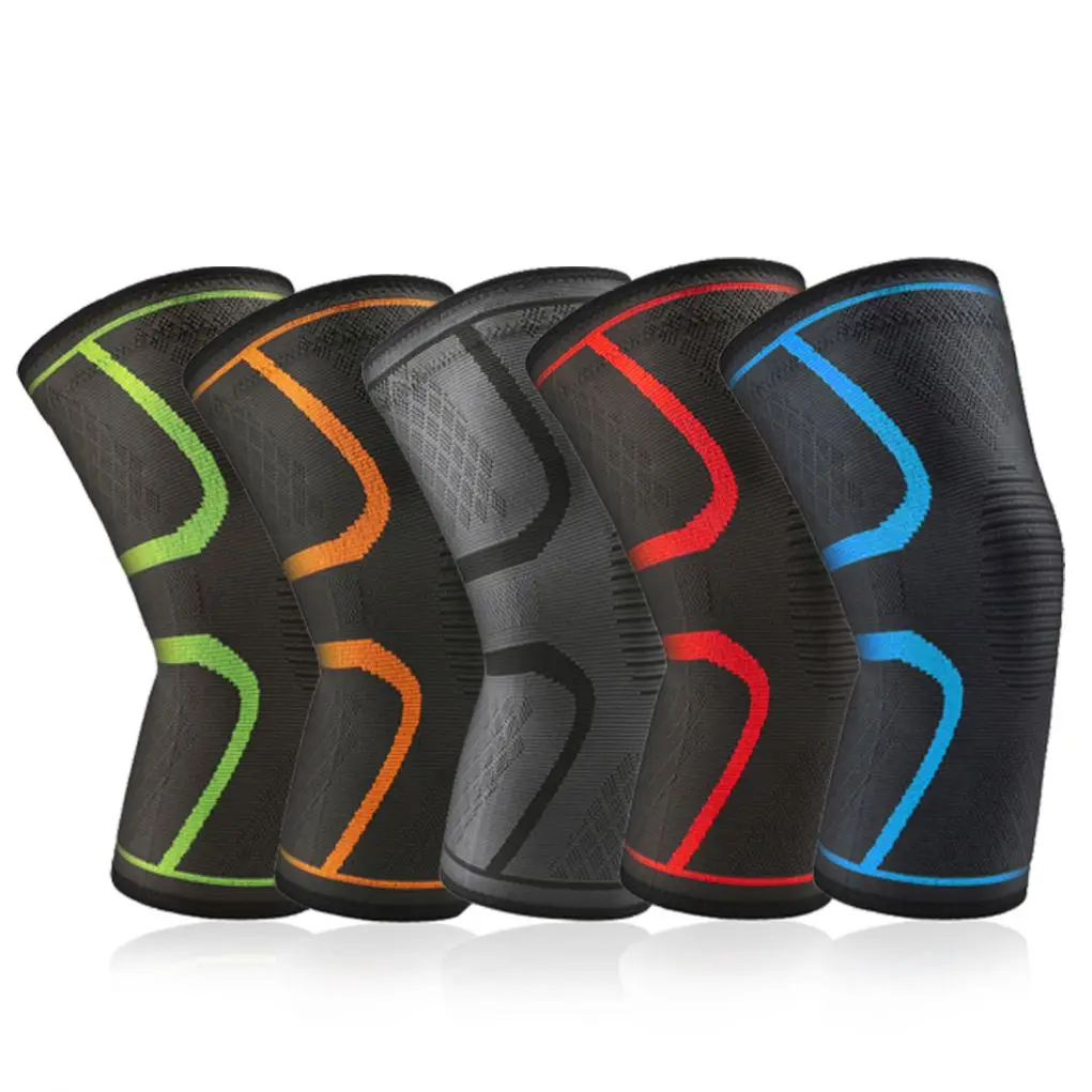 Elastic Nylon Knee Pads Sports Knee pad Patella Brace Support for Basketball Volleyball, Black,orange,red,blue
Elastic Nylon Knee Pads Sports Knee pad Patella Brace Support for Basketball Volleyball, Black,orange,red,blue