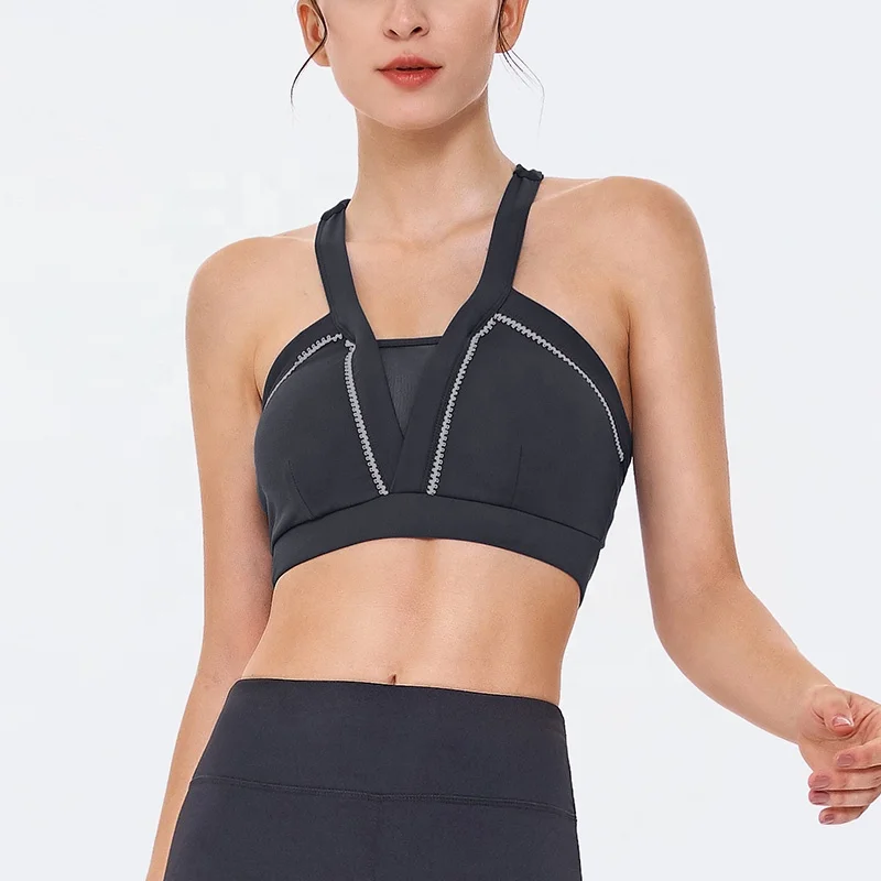 Quick Dry Sexy Open Back Medium Support Active Wear Fitness Top Gym Clothing Women Plus Size Bra Manufacturer, Blue/black/red or customized 
Quick Dry Sexy Open Back Medium Support Active Wear Fitness Top Gym Clothing Women Plus Size Bra Manufacturer, Blue/black/red or customized