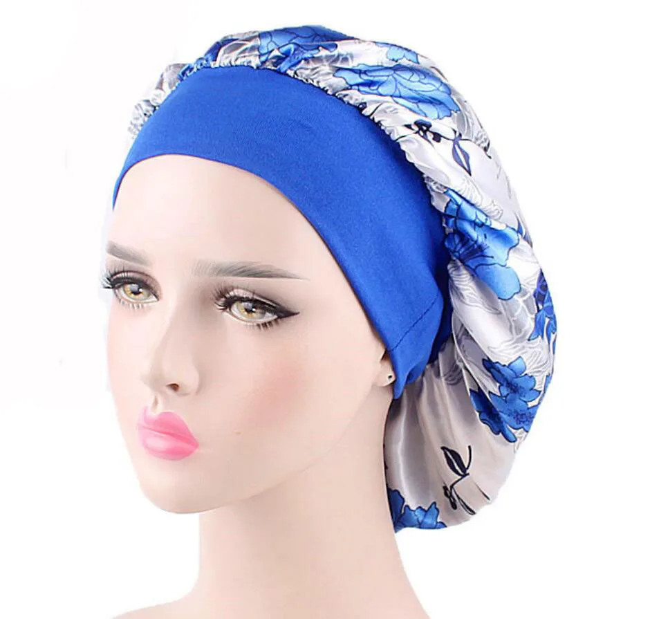 European and American popular headdress satin floral wide-brimmed night hats chemotherapy hat hair care shower hats, Picture
European and American popular headdress satin floral wide-brimmed night hats chemotherapy hat hair care shower hats, Picture