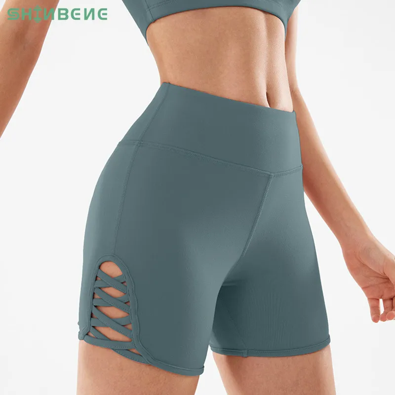 SHINBENE Side Cross Strap Fitness Sport Shorts Women High Waist Hip Up Training Gym Shorts Anti-sweat Jogger Yoga Shorts S-XL
SHINBENE Side Cross Strap Fitness Sport Shorts Women High Waist Hip Up Training Gym Shorts Anti-sweat Jogger Yoga Shorts S-XL