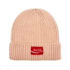 Rabbit Beanie Winter Angora Fur Unisex Warm Beanies Hat Wholesale Custom Cloth Label Skullcap Sailor Cap Cuff Style