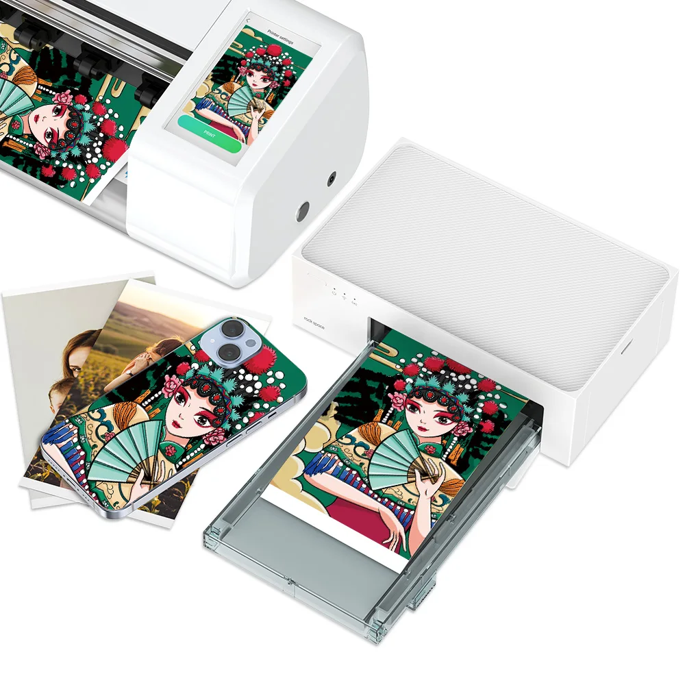 Renqing technology photo skin printer japan pictures sticker rock space mobile phone sticker printer
Renqing technology photo skin printer japan pictures sticker rock space mobile phone sticker printer