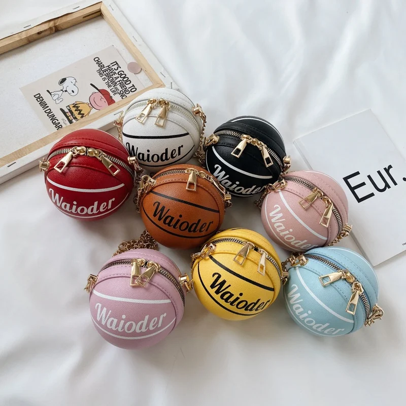 Small And Cute Basketball Leather Bag Waterproof Metal Chain Messenger Bag Outdoor Handbags
Small And Cute Basketball Leather Bag Waterproof Metal Chain Messenger Bag Outdoor Handbags