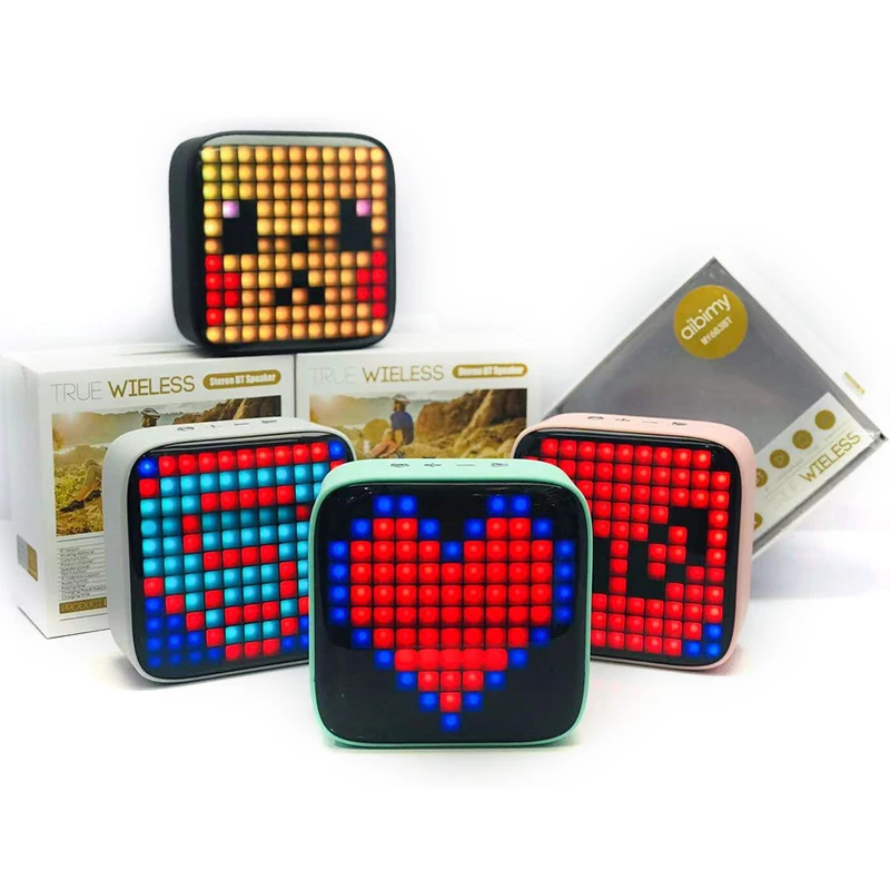 New MY683 Bluetooth speaker retro wireless Colored lights RGB TWS mini card creative gift speaker support pixel OEM/ODM, Blue/black/red /white
New MY683 Bluetooth speaker retro wireless Colored lights RGB TWS mini card creative gift speaker support pixel OEM/ODM, Blue/black/red /white