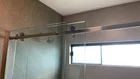 Frameless Tempered Glass Sliding Shower Door System