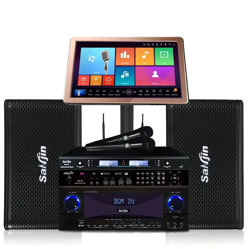 KTV entertainment home karaoke audio set full set of equipment karaoke machine system
KTV entertainment home karaoke audio set full set of equipment karaoke machine system