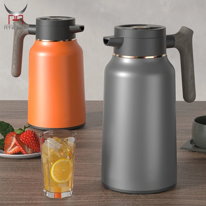 

316 Stainless Steel Vacuum Insulated Pot Large Capacity Household Office Room Pot Kettle Thermal Mug Water Bottle Thermos