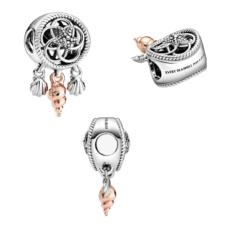 Summer Hot Sale Silver 925 Jewelry Openwork Seashell Dreamcatcher Charm Fit Base Bracelet
Summer Hot Sale Silver 925 Jewelry Openwork Seashell Dreamcatcher Charm Fit Base Bracelet