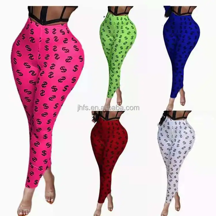 J&H fall fashion all over money print high waist leggings ladies skinny trousers 2022 trendy style
J&H fall fashion all over money print high waist leggings ladies skinny trousers 2022 trendy style