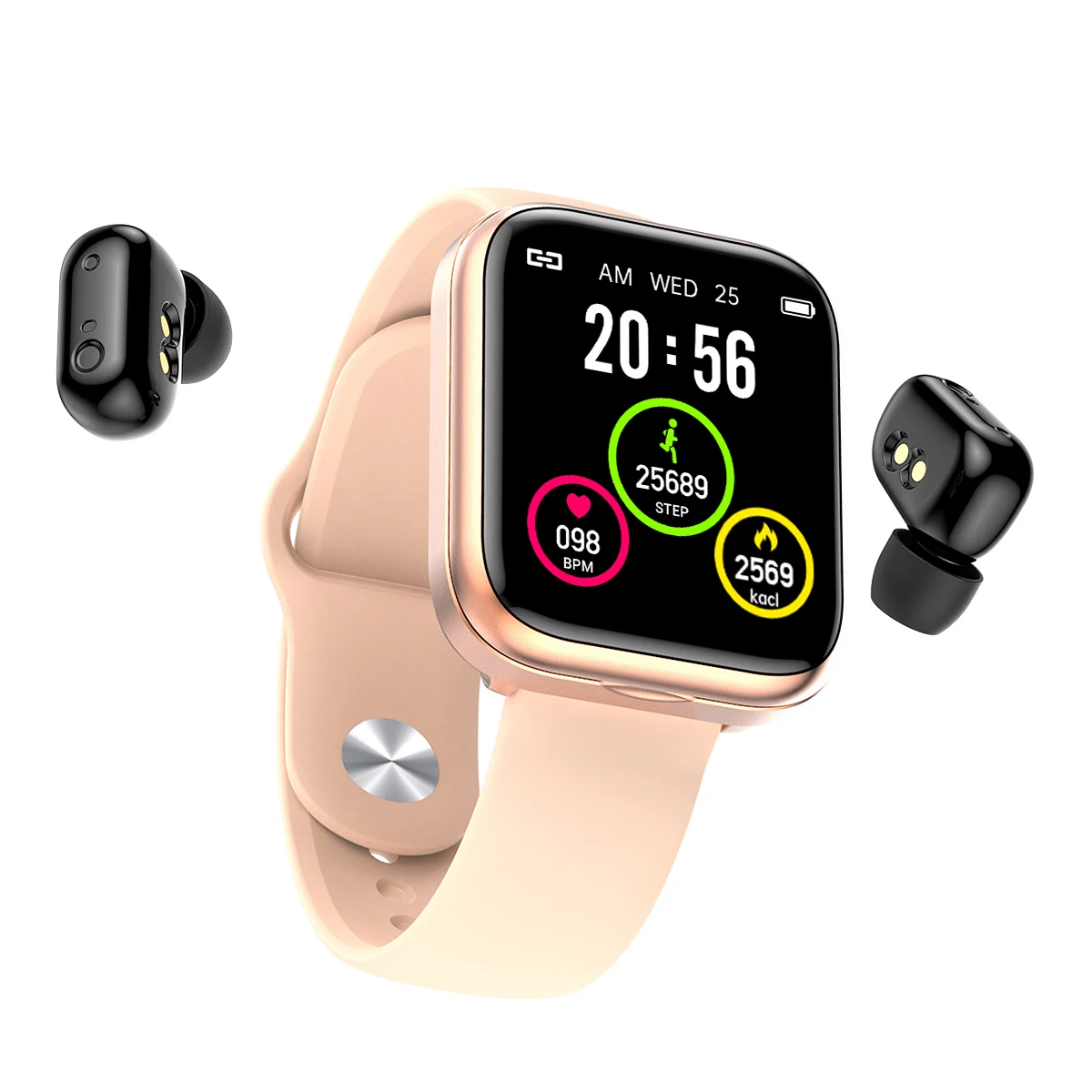 2021 hot sale smart watch earbuds 2 in 1 bracelet couples X5 touch display blood pressure heart rate monitor fitness wristband
2021 hot sale smart watch earbuds 2 in 1 bracelet couples X5 touch display blood pressure heart rate monitor fitness wristband