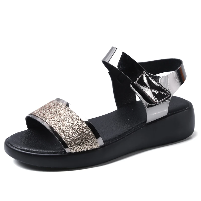 Women fashion flat sandals 2021 new street chic style slip on slides casual sandals Sequins sandals, Black
Women fashion flat sandals 2021 new street chic style slip on slides casual sandals Sequins sandals, Black