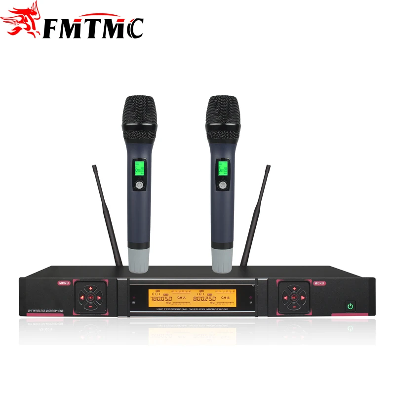 Highly Recommend! KTV-M8 Professional Wireless Receiver System for KTV UHF IR Professional Karaoke Handheld Wireless Microphone
Highly Recommend! KTV-M8 Professional Wireless Receiver System for KTV UHF IR Professional Karaoke Handheld Wireless Microphone