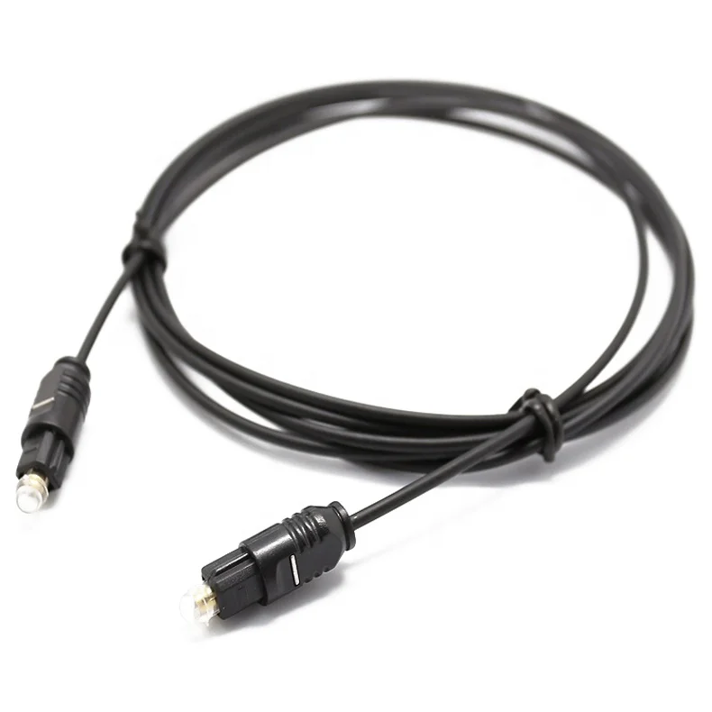 Audio 1/1.5/2//5/10/15M OD male-male digital long fibre optical toslink cable, Black
Audio 1/1.5/2//5/10/15M OD male-male digital long fibre optical toslink cable, Black