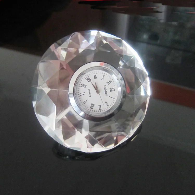 (clo025)crystal clock