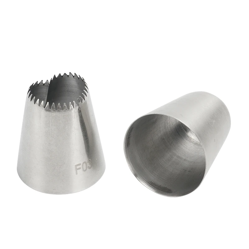 Large Square And Heart Shape Nozzle Icing Piping Tips Stainless Steel Cake Nozzle Decoration, Silver
Large Square And Heart Shape Nozzle Icing Piping Tips Stainless Steel Cake Nozzle Decoration, Silver