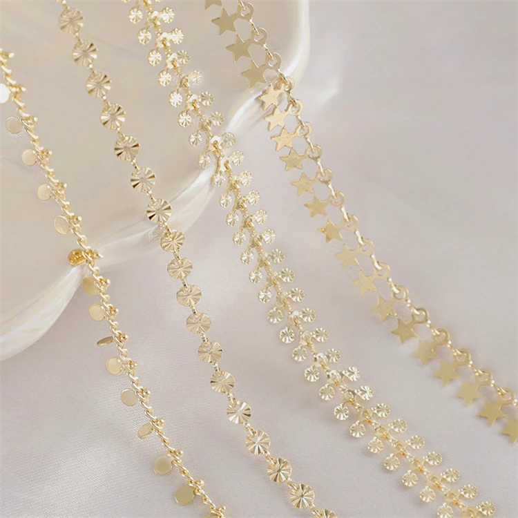 Making supplies Copper 18k gold plated Special-shaped chain necklace accessories jewelry Hip hop style cuban link chains
Making supplies Copper 18k gold plated Special-shaped chain necklace accessories jewelry Hip hop style cuban link chains