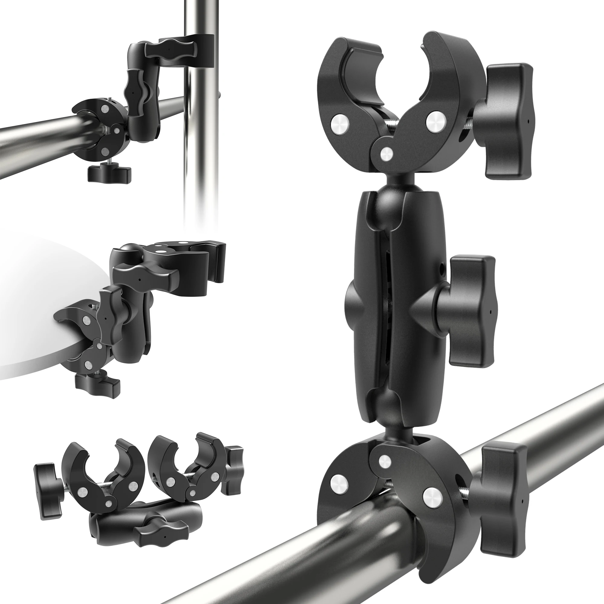 Camera Accessories 360 Degree Rotating Double Head Strong Pliers Multifunctional Stand Holder Bracket
Camera Accessories 360 Degree Rotating Double Head Strong Pliers Multifunctional Stand Holder Bracket