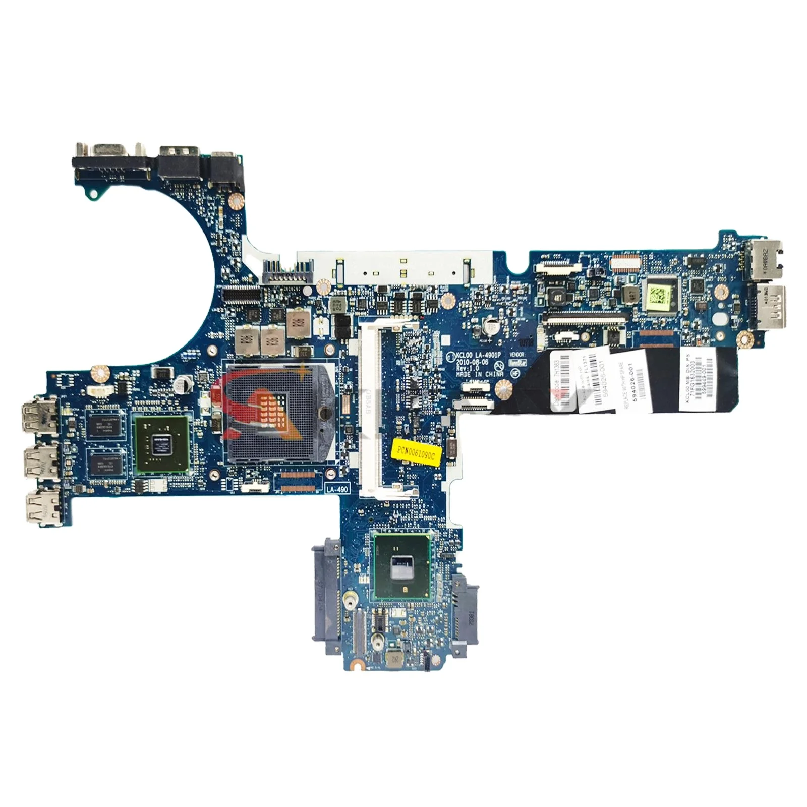 594026-001 594027-001 For HP Elitebook 8440P Laptop Motherboard DDR3 KCL00 LA-4901P NVS 3100M DDR3 100% Tested
594026-001 594027-001 For HP Elitebook 8440P Laptop Motherboard DDR3 KCL00 LA-4901P NVS 3100M DDR3 100% Tested