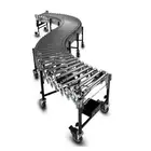 Carbon steel drum telescopic conveyor chain CE certified roller conveyor belt system
