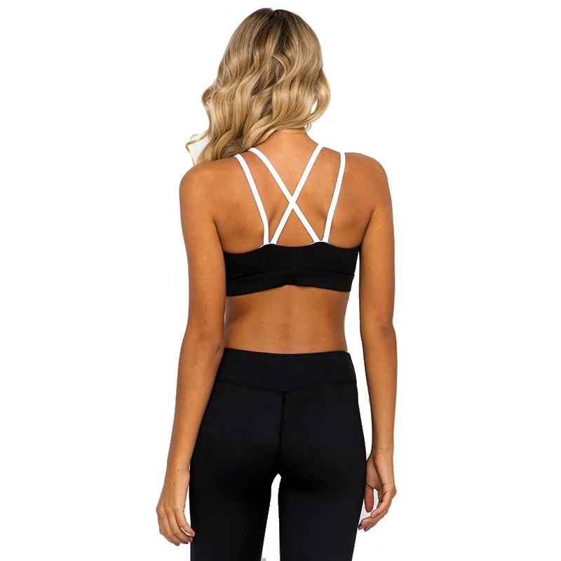 new design yoga sets wholesale sports bra leggings set yoga clothes set, As picture 
new design yoga sets wholesale sports bra leggings set yoga clothes set, As picture