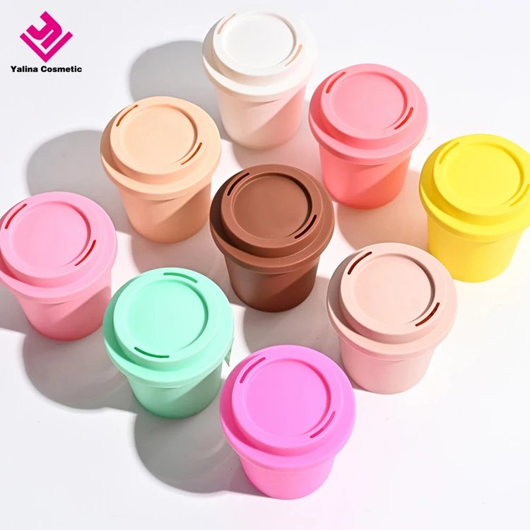 Best selling cute plastic cup package beauty makeup blender jar travel cases makeup sponge in coffee cup
Best selling cute plastic cup package beauty makeup blender jar travel cases makeup sponge in coffee cup