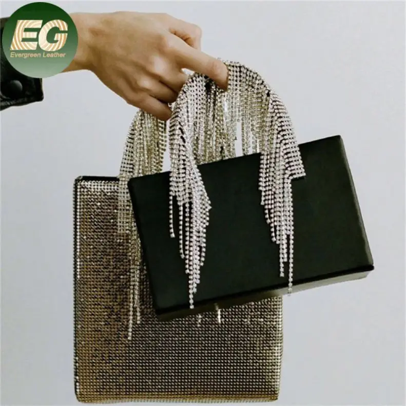 LEB1324 Small clutch shoulder purses with sparkle square fancy leather bags diamond women silver beaded fringe bag
LEB1324 Small clutch shoulder purses with sparkle square fancy leather bags diamond women silver beaded fringe bag
