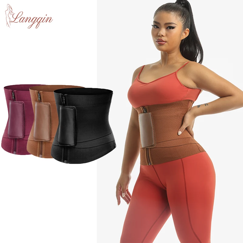 Langqin Oem Private Label Nylon Custom Belt Waist Trainers Tight Sauna Slimming For Workout
Langqin Oem Private Label Nylon Custom Belt Waist Trainers Tight Sauna Slimming For Workout