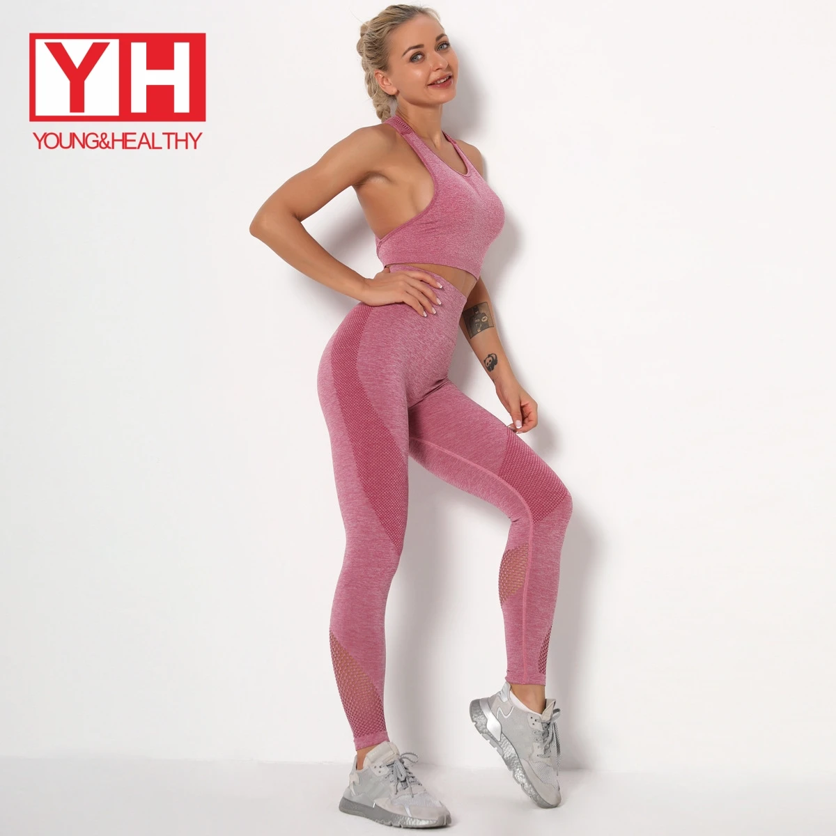 Low Price Custom Blank Logo Plain Color High Elastric Skinny Breathable Two Piece Women Fitness Gym Wear
Low Price Custom Blank Logo Plain Color High Elastric Skinny Breathable Two Piece Women Fitness Gym Wear