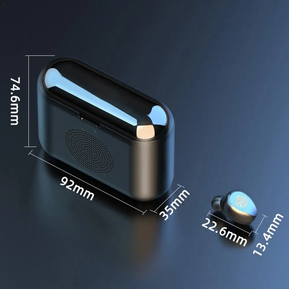 F9 Series TWS Headset Wireless Waterproof Earbuds Noise Cancelling 5.0 Earphone F9
F9 Series TWS Headset Wireless Waterproof Earbuds Noise Cancelling 5.0 Earphone F9