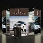 Exhibition Booth Exhibition Booth Aluminum Portable Kiosk Modular Exhibition Stand 10x10ft Island Booth