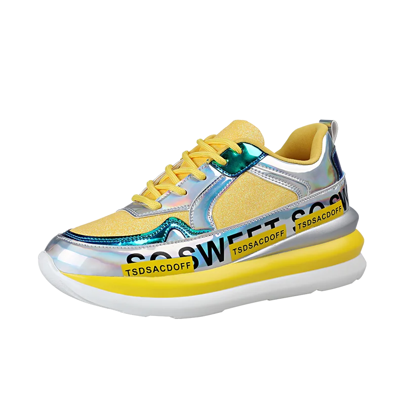 2021 New Glitter Shiny Shoes For Women Girls Thick Sole Fashion Shoes Women Casual Sport Shoes
2021 New Glitter Shiny Shoes For Women Girls Thick Sole Fashion Shoes Women Casual Sport Shoes