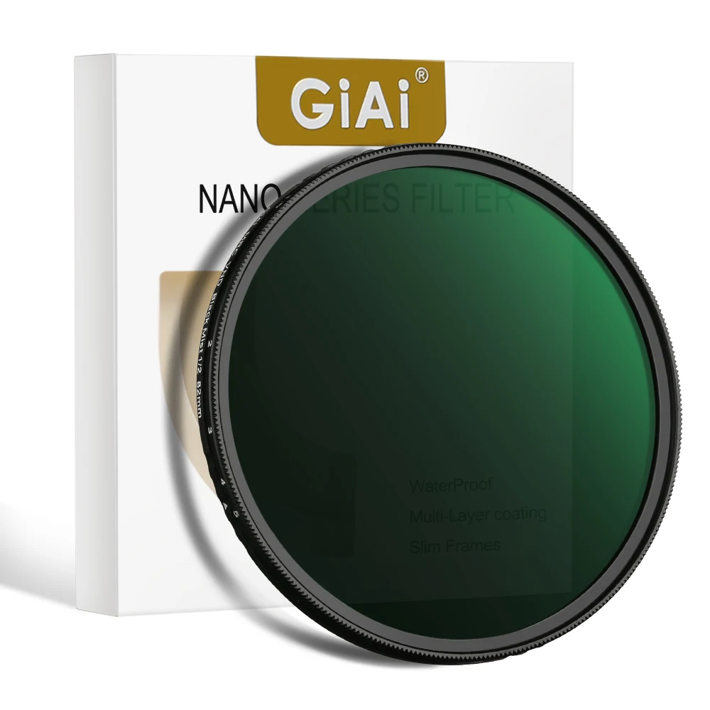 GiAi Camera Filter 1/2 Black Mist +VND3-32 Filters 67mm 72mm 77mm 82mm For Canon Nikonn
GiAi Camera Filter 1/2 Black Mist +VND3-32 Filters 67mm 72mm 77mm 82mm For Canon Nikonn