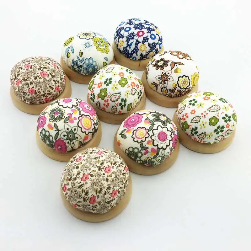 Wholesale Small Mixed Color Cute sewing Pin Cushion With Wooden Pallets for Needlework
Wholesale Small Mixed Color Cute sewing Pin Cushion With Wooden Pallets for Needlework