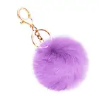 Home Textile Rabbit Fur Rabbit Fur Ball Rabbit Fur Pom Poms Lovely Key Chain Fur Ball As Car Hanging Decoration