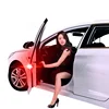 5 LEDs Car Door Opening Warning Lights Wireless Magnetic Induction Strobe Flashing Anti Rear-end Collision Safety Lamps