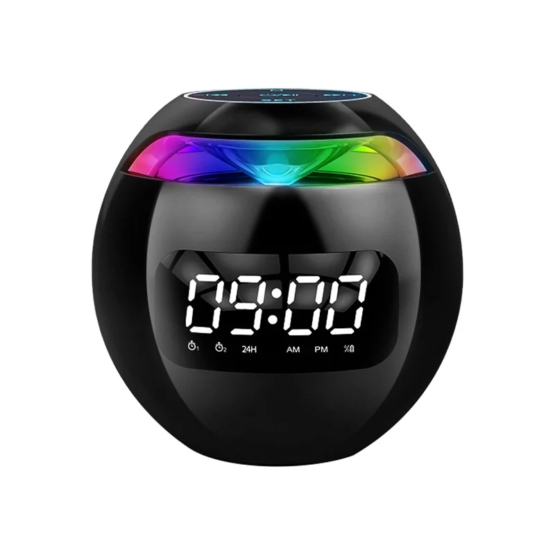 Wholesale Portable Blue tooth Wireless Speaker Remote Control with Digital Clock Audio Hifi Sound Portable Mini Ball Speakers
Wholesale Portable Blue tooth Wireless Speaker Remote Control with Digital Clock Audio Hifi Sound Portable Mini Ball Speakers
