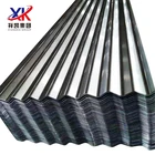 0.14-2mm thickness pre galvanized gi color corrugated steel roof roofing sheet