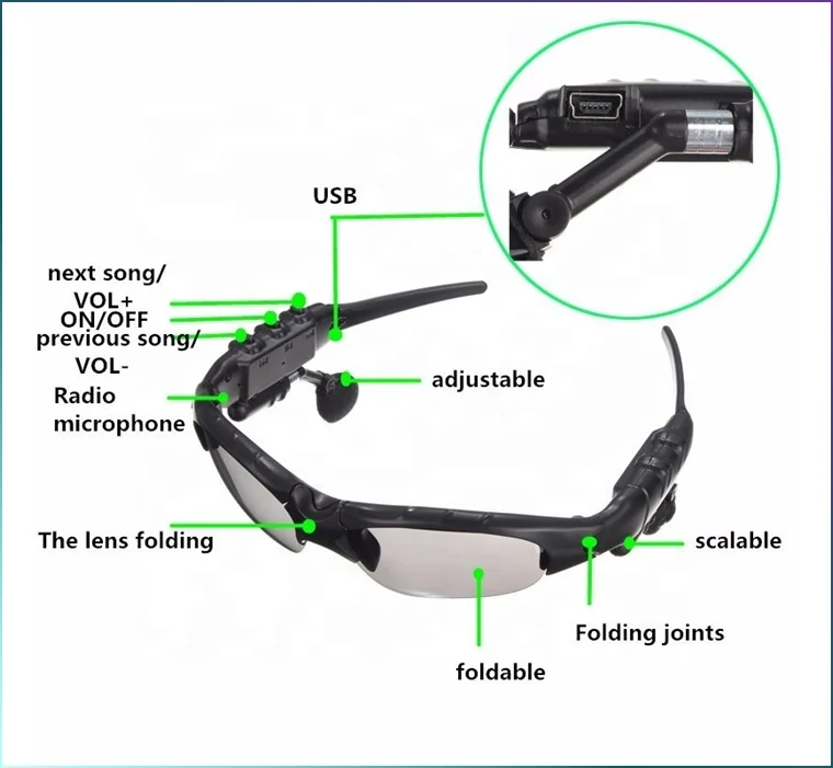 Specs chasma Smart blue-tooth sunglasses Polarized Glasses portable Wireless Blue tooth earphone Sports Sun glasses chashma, 6 colors
Specs chasma Smart blue-tooth sunglasses Polarized Glasses portable Wireless Blue tooth earphone Sports Sun glasses chashma, 6 colors