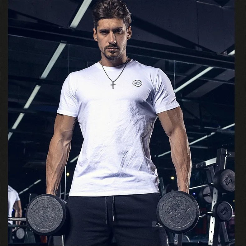 Custom Shirts With Logo O-neck breathable shirt men Gym training casual running sportwears, Black,white
Custom Shirts With Logo O-neck breathable shirt men Gym training casual running sportwears, Black,white