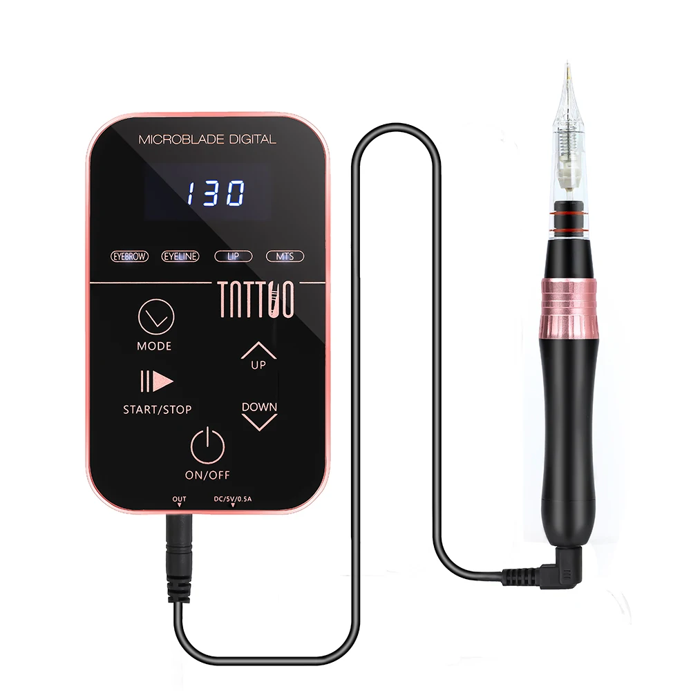 Automatic low noise tattoo machine Wireless Permanent Makeup Machine Device for Microblading and Powder Brows, Black & pink
Automatic low noise tattoo machine Wireless Permanent Makeup Machine Device for Microblading and Powder Brows, Black & pink