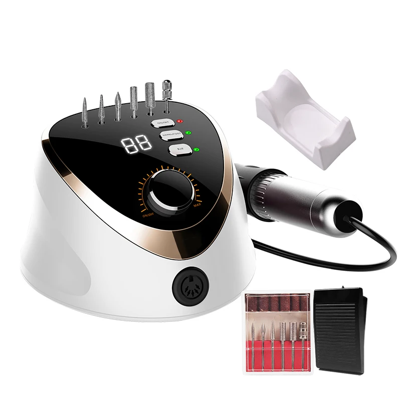 New Style Nail Art Drill 35000rpm Professional Finger Toe Care Electric Nail Polishing Machine
New Style Nail Art Drill 35000rpm Professional Finger Toe Care Electric Nail Polishing Machine