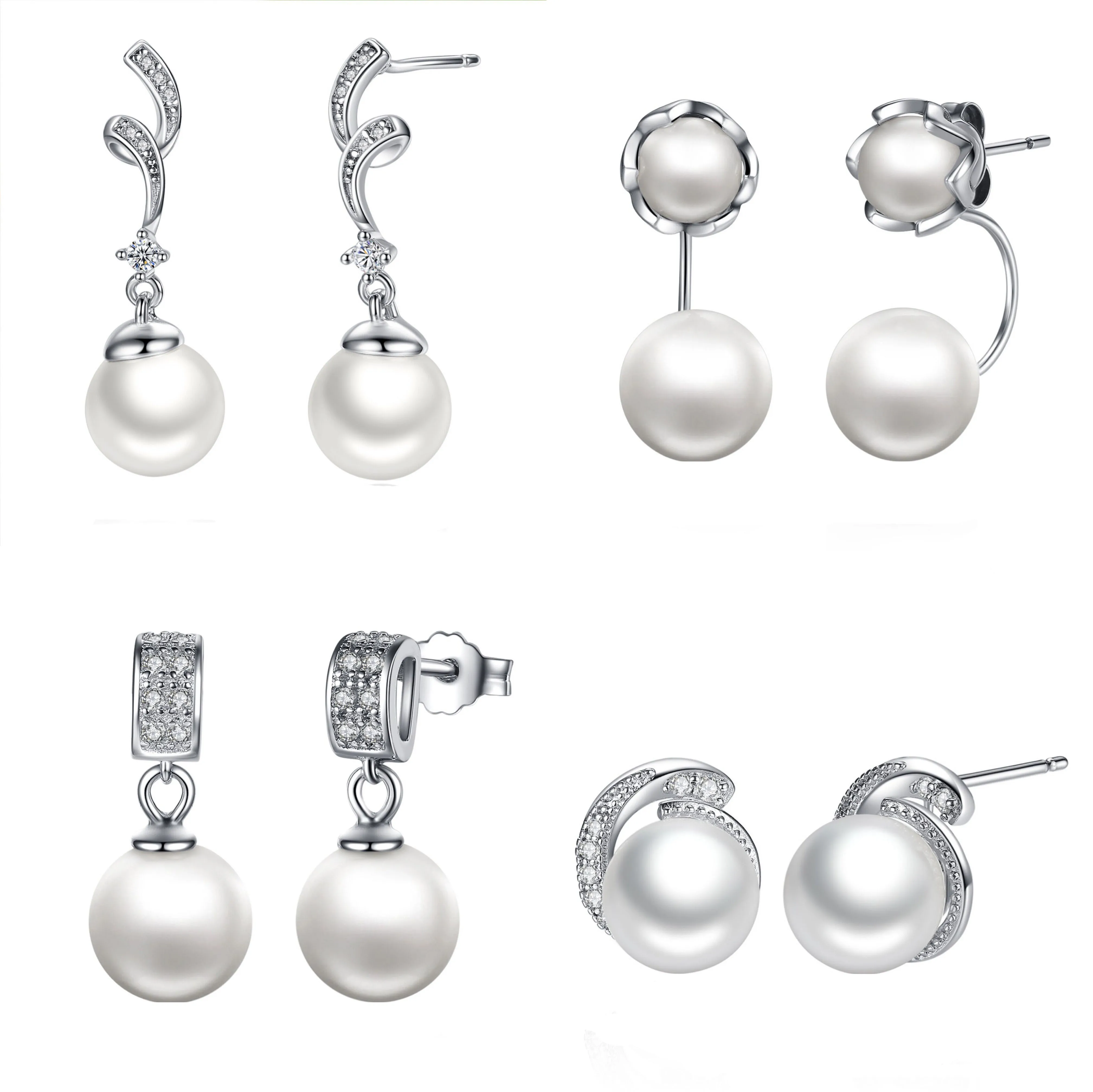 Jiangyuan wholesale price 925 sterling silver elegant shell bead pearl stud earrings zircon jewelry for women
Jiangyuan wholesale price 925 sterling silver elegant shell bead pearl stud earrings zircon jewelry for women