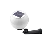 Plastic Sun Energy Round Wall Mount Solar LED Wall Light