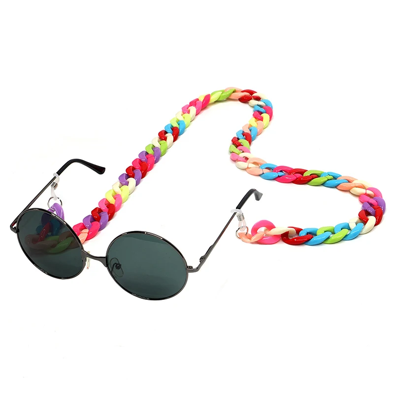 Anti Slip Acrylic Glasses Holder Hanging Neck Chain Antiskid Sunglasses Chain Largands Colors Eyeglass Chain sunglasses strap
Anti Slip Acrylic Glasses Holder Hanging Neck Chain Antiskid Sunglasses Chain Largands Colors Eyeglass Chain sunglasses strap