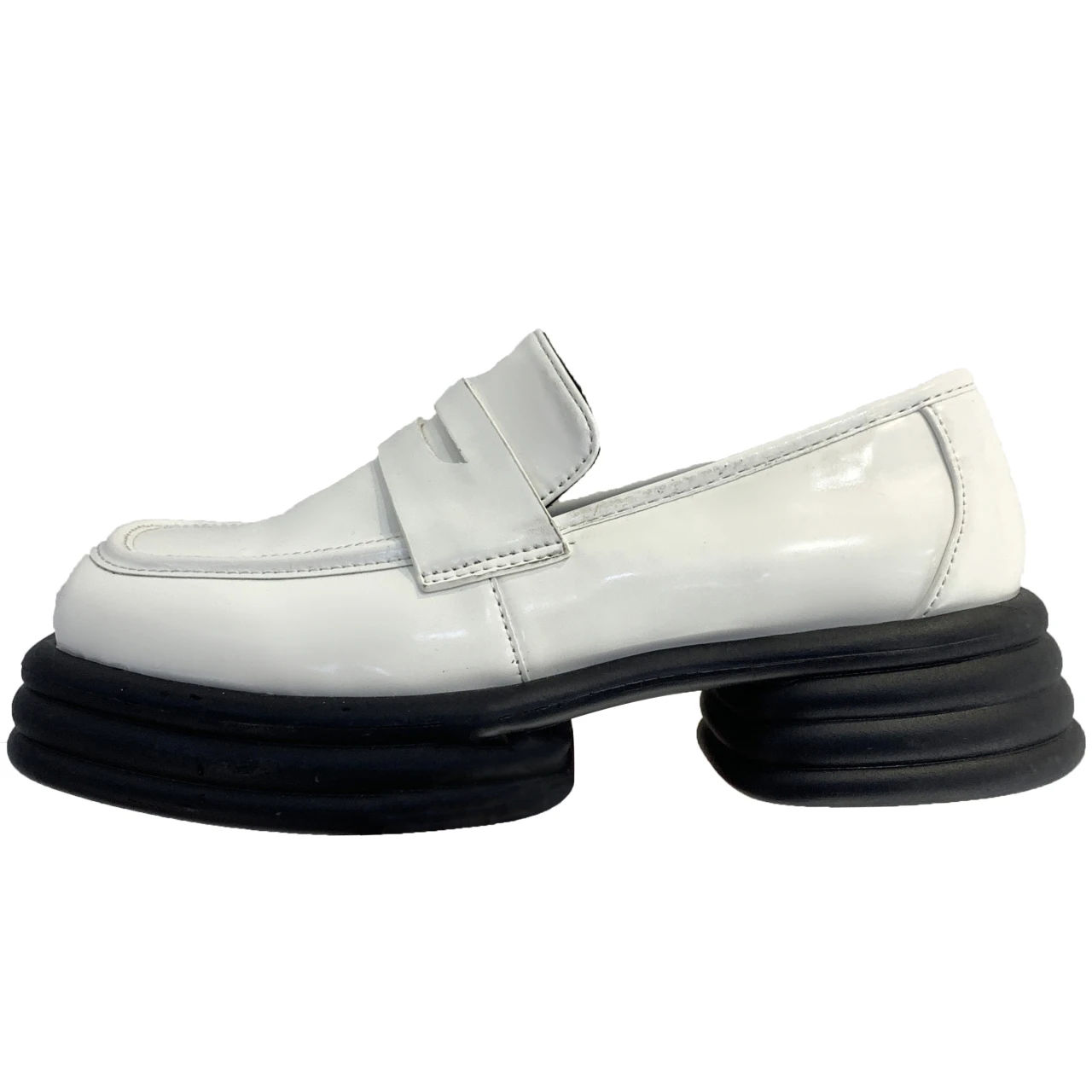 Flat Platform Women Shoes Leather High Hell Loafers Retro Square Toe Waterproof Single Shoes Brand Platform Oxfords
Flat Platform Women Shoes Leather High Hell Loafers Retro Square Toe Waterproof Single Shoes Brand Platform Oxfords