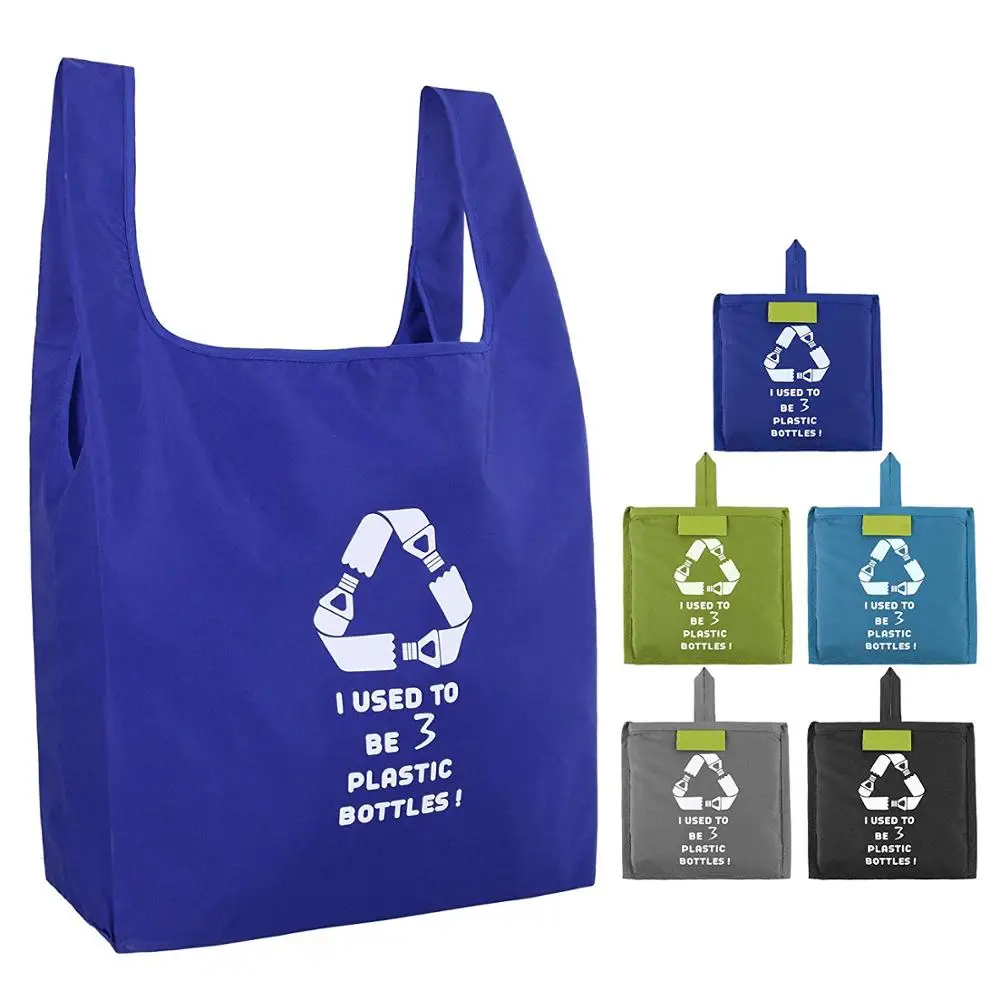 Wholesale Eco Friendly RPET Foldable Polyester Tote Shopping Bag Custom Reusable Grocery Bag, Customized color
Wholesale Eco Friendly RPET Foldable Polyester Tote Shopping Bag Custom Reusable Grocery Bag, Customized color
