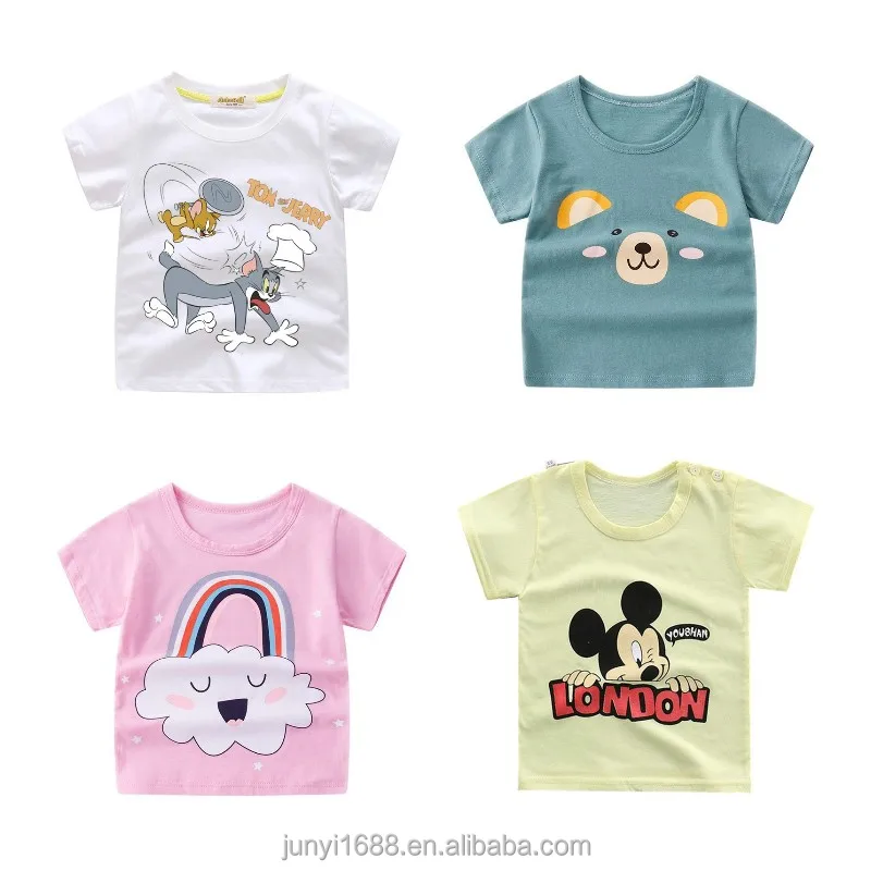 Wholesale boutique clothing children short sleeve t-shirts fashion baby summer cotton t-shirts on sale
Wholesale boutique clothing children short sleeve t-shirts fashion baby summer cotton t-shirts on sale