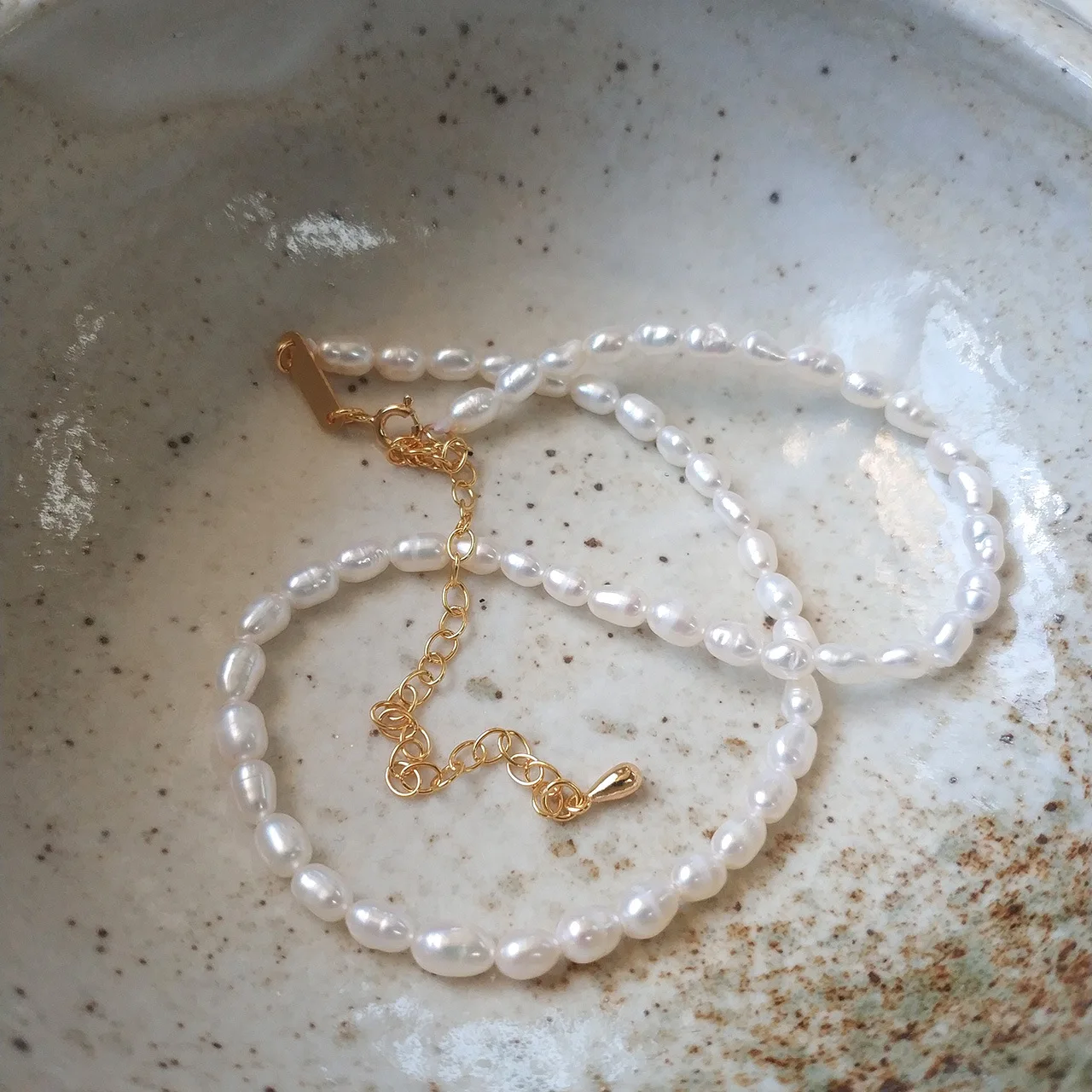 Elegant Gold Plated 925 Sterling Silver Beads Necklace Natural Baroque Pearl Beads Choker Necklace
Elegant Gold Plated 925 Sterling Silver Beads Necklace Natural Baroque Pearl Beads Choker Necklace