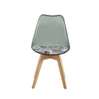 French Style DINING ROOM FURNITURE Plastic PC Transparent Dining Room Chair Used For Home